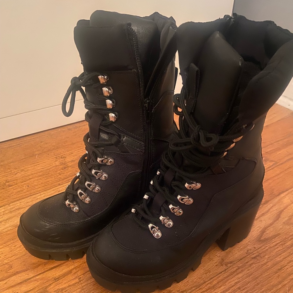 Jeffrey Campbell Maniac Combat Boots